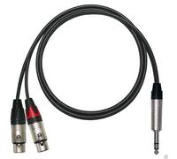 Neutrik Stereo Connettore Per 2 X Femmina Xlrs , Sommer Onice 2025 Nero Cavo