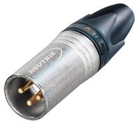 NEUTRIK X Series Spinotto XLR Maschio, 3 Poli, Contatti Dorati
