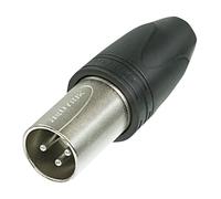 Neutrik XLR, Heavy Duty, IP Connector 3P Male Silver Housing, Go