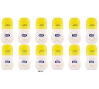Neutro Roberts - 12 deodoranti roll-on Fresco, senza sali di alluminio, non macchia, bergamotto e zenzero, protezione 48h, 50 ml, + portachiavi Italy Shop Service gratuito