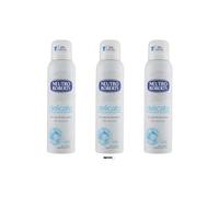 Neutro Roberts - 3 deodoranti spray Delicato extra protezione, 0% sali di alluminio, profumo di sapone, protezione 48h, 150 ml, + portachiavi Italy Shop Service