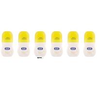 Neutro Roberts - 6 deodoranti roll-on Fresco, senza sali di alluminio, non macchia, bergamotto e zenzero, protezione 48h, 50 ml, + portachiavi Italy Shop Service gratuito