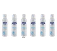 Neutro Roberts - 6 deodoranti spray Delicato extra protezione, 0% sali di alluminio, profumo di sapone, protezione 48h, 150 ml, + portachiavi Italy Shop Service incluso