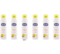 Neutro Roberts - 6 deodoranti spray Fresco, senza sali di alluminio, zero macchie, bergamotto e zenzero, protezione 48 ore, 150 ml, + portachiavi Italy Shop Service incluso