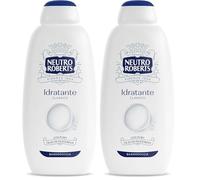 Neutro Roberts Bagnoschiuma Corpo Idratante con Glicerina Naturale, Azione Emolliente, Per una Pelle Idratata, Morbida e Protetta, Dermatologicamente Testato, Flacone da 600 ml (Confezione da 2)