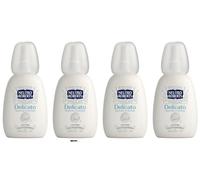 Neutro Roberts Delicato Deodorante Vapo, profumo di sapone, 0% sali di alluminio, 0% macchie, 75 ml, confezione da 4, + Italy shop portachiavi gratuito