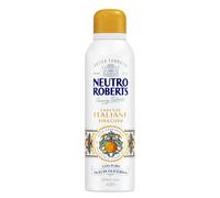 Neutro Roberts, Deodorante Spray Siracusa, Senza Sali di Alluminio, Zero Macchie, con Olio Essenziale di Arancia e Fiori di sale, Con Puro Olio di Glicerina, Deodorante Donna e Uomo, 200 ml, 48h
