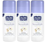Neutro Roberts Deodorante Pelle Sensibile Avena Loto Stick 3x40 ml