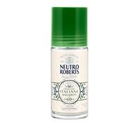 Neutro Roberts, Deodorante Roll-on Dolomiti Senza Sali di Alluminio, Zero Macchie, con Olio Essenziale di Magnolio e Muschio bianco, Con Puro Olio di Glicerina, Deodorante Donna e Uomo, 50 ml, 48h