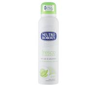 Neutro Roberts, Deodorante Spray Fresco con Té Verde e Lime, Zero Sali di Alluminio, Zero Macchie, Deodorante Uomo e Donna, Dermatologicamente Testato - Flacone da 150 ml