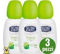 NEUTRO ROBERTS DEODORANTE SPRAY NO GAS VAPO FRESCO ECO DEO 75ML - 6 VARIANTI -