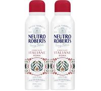 Neutro Roberts, Deodorante Spray Roma Senza Sali di Alluminio, Zero Macchie, con Olio Essenziale di Alloro e Fiori di fico, Con Puro Olio di Glicerina, Deodorante Donna e Uomo, 200 ml, 48h