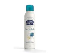 Neutro Roberts, Deodorante Spray Sensibile Avena e Iris, Zero Alcol, Con Cotone Naturale, Con Puro olio di Glicerina, Deodorante Uomo e Donna, Dermatologicamente testato, 150 ml, 48h