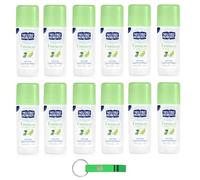 Neutro Roberts - Deodorante Stick Fresco con tè verde e lime, 0% sali di alluminio, 40 ml + portachiavi Beni Culinari