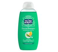 Neutro Roberts Doccia Shampoo Tonificante con Vitamine della Frutta e Note Agrumate, Ottimo per Detergere Corpo e Capelli, Senza Parabeni e Sapone, Rispetta il pH della Pelle, Flacone da 250 ml