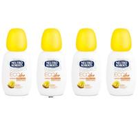 Neutro Roberts ECO Deodorante Spray Bergamotto e Zenzero, 48h Protezione, Zero Gas Zero Sale, 75 ml, confezione da 4 + Italy shop portachiavi gratuito