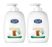 NEUTRO ROBERTS Nutriente con Olio di Mandorla 2x200 ml Sapone liquido