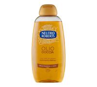 Neutro Roberts Olio Doccia con Puro Olio di Glicerina e Olio d'Argan, Formula Nutriente per una Pelle Nutrita e Sana, Deterge Senza Ungere, Flacone da 250 ml