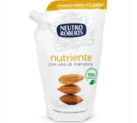 Neutro Roberts Sapone liquido Nutriente all'Olio di Mandorla Eco ricarica 400 ml