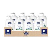 Neutro Roberts Sapone Liquido Idratante Azione Emoliente ed Igienizzante per Pelle Idratata e Morbida Formula con con Glicerina Naturale Senza Parabeni Dermatologicamente Testato - 8 Flaconi da 200ml