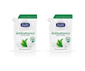 Neutro Roberts Sapone Mani Liquido Antibatterico Ricarica Ecopouch 2x4