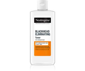 Neutrogena Blackhead Eliminating lozione tonica detergente contro i punti neri 200 ml