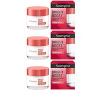Neutrogena Bright Boost Crema Viso Notte, Neoglucosamina 50 ml 3x50 ml