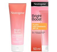 Neutrogena Bright Boost Fluida Idratante SPF 30, Crema ant Crema Viso SPF30 50ml