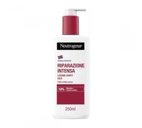 Neutrogena Formula Norvegese Lozione Corpo CICA Riparazione Intensa, Crema corpo riparatrice per 72h di nutrimento, Crema idratante corpo con 10% Glicerina, Crema corpo idratante pelle secca, 250 ml