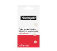 Neutrogena Clear & Defend+ Cerotti per Imperfezioni, Patch Brufoli 30 pezzi