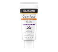 Neutrogena Clear Skin Sunscreen Lotion, SPF 55, 89 ml