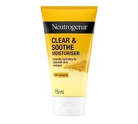 Neutrogena Clear & Soothe crema idratante senza olio, 75 ml di pelle secca se...