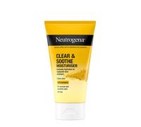 Neutrogena Clear & Soothe crema idratante senza olio, 75 ml di pelle secca se...