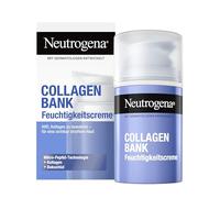 Neutrogena Collagen Bank crema idratante (50 ml), anti-invecchiamento con tecnologia bakuchiol e micropeptide, crema rassodante per viso e collo