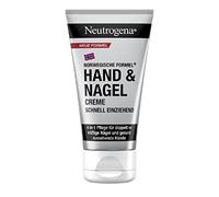 Neutrogena Crema per mani e unghie, 4 in 1, per la cura delle mani con glicerina + vitamina E per la pelle secca, 75 ml