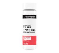 Neutrogena | Esfoliante liquido anti-brufoli + 7% AHA + Pantenolo (125 ml) - Trattamento viso anti-brufoli con acido glicolico + acido citrico - Esfoliante per pelli con tendenza acneica senza profumo
