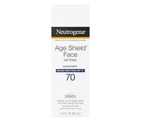 Neutrogena Età scudo anti-ossidante viso crema solare con SPF 70 ad ampio spettro, senza olio e non comedogenico idratante crema solare per prevenire i segni dell'invecchiamento, 3 fl. oz