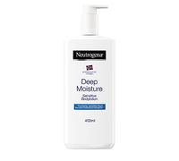Neutrogena Formula norvegese Body Lozione Deep Moisture Sensitive, senza profumo, per pelli secche sensibili, 3 x 400 ml
