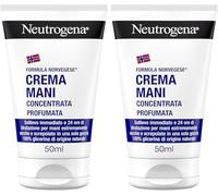 Neutrogena Formula Norvegese Crema Mani Concentrata Profumata, 2 x 50 ml