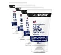 Neutrogena Formula Norvegese Crema Mani Concentrata Profumata, 4 x 50 ml