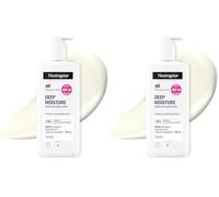 Neutrogena Formula norvegese Deep Moisture Sensitive Lozione per il corpo (400 ml) per pelli secche e sensibili con 10% glicerina + tecnologia Pro-Ceramide (Confezione da 2)