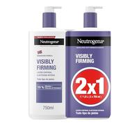 Neutrogena Formula Norvegia lozione visibilmente rassodante (confezione da 2 x 750 ml), lozione idratante per il corpo per tutti i tipi di pelle, lozione per il corpo con glicerina e minerali di