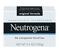 Neutrogena Fragrance Free Transparent Facial Bar, Original Formula, 3.5 Ounce (Pack of 8)