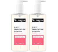 Neutrogena | Gel detergente Purezza Pompelmo (tubo da 150 ml) - Detergente viso con vitamina C e acido salicilico (0,5%) - Pelle più morbida e liscia riscontrata dopo 1 settimana* (Confezione da 2)