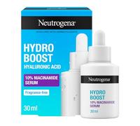 Neutrogena Hydro Boost 10% Niacinamide Siero, Siero idratante viso per una pelle luminosa, Siero viso Acido Ialuronico e 10% Niacinamide, Siero esfoliante viso per tutti tipi di pelle, 30 ml