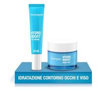 Neutrogena Hydro Boost Skincare Kit, Set skincare viso completo con Crema Idratante Viso Aqua-Gel 50 ml e Contorno Occhi Anti-Fatica 15 ml per una pelle idratata e luminosa - Kit Esclusiva Amazon
