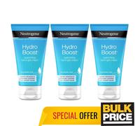 Neutrogena Hydro Boost Gel-Crema Istantaneo Refresh Idrata Dry Hands Skin 3-pack