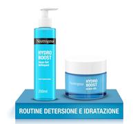 Neutrogena Hydro Boost Routine Detersione e Idr Set Detergente Viso + Crema Viso