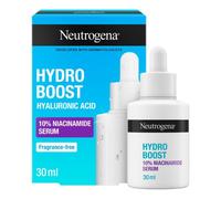 Neutrogena Hydro Boost 10% Niacinamide Siero, Siero idratante viso per una pelle luminosa, Siero viso Acido Ialuronico e 10% Niacinamide, Siero esfoliante viso per tutti tipi di pelle, 30 ml