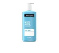 Neutrogena, Fluida Corpo Idratante in Gel, Hydro Boost, con Acido Ialuronico, Assorbimento Rapido, anche Pelli Sensibili, 400ml